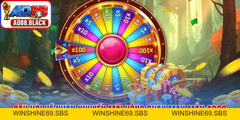Khuyến Mãi Vòng Quay May Mắn AD88 - Nhận Ngay Quà Khủng - Winshine69