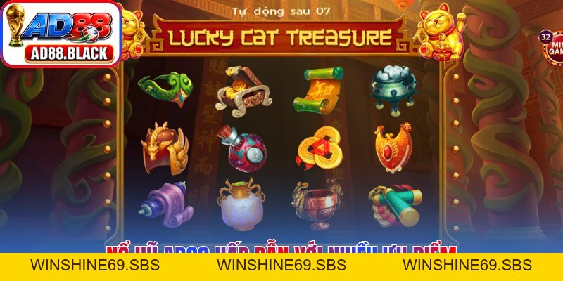 Nổ Hũ AD88 – Đỉnh Cao Quay Hũ Đổi Thưởng Xanh Chín 2026 - Winshine69